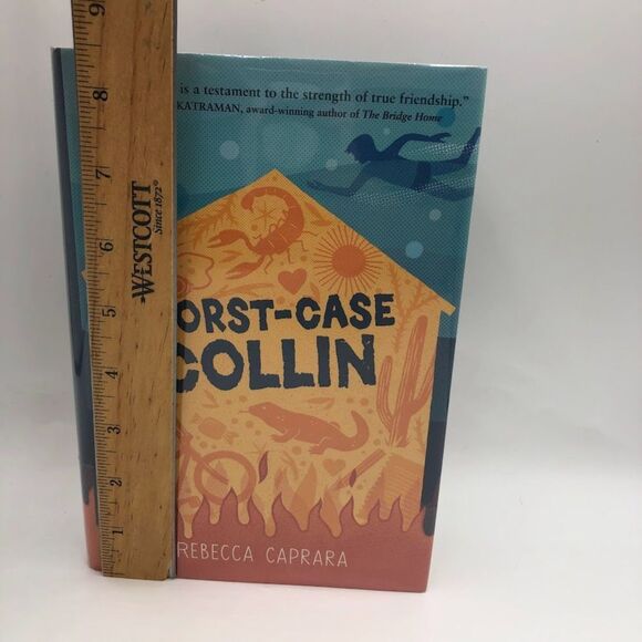 Worst-Case Collin Rebecca Caprara Hardback Book Teen Fiction Ex-Library - Picture 11 of 13